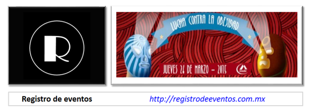 registro para eventos, LUCHA CONTRA LA OBESIDAD